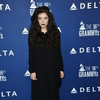 Lorde en una fiesta pre-Grammy 2014 organizada por Delta Airlines