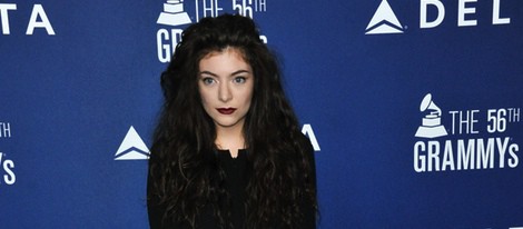 Lorde en una fiesta pre-Grammy 2014 organizada por Delta Airlines