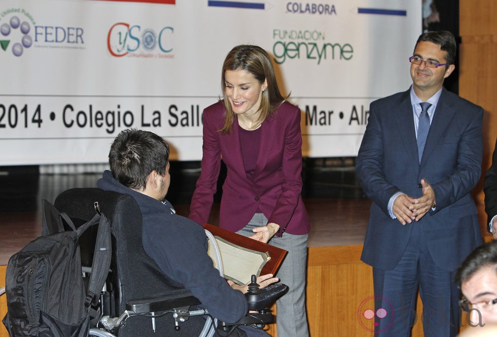 La Princesa de Asturias en el I Congreso Escolar Internacional de Enfermedades Poco Frecuentes