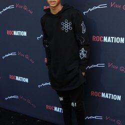 Jaden Smith en el brunch previo a la entrega de los Premios Grammy 2014