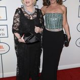 Joan Rivers y Melissa Rivers en la fiesta Pre-Grammy 2014 de Clive Davis