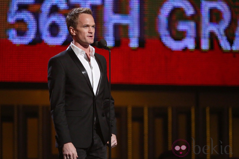 Neil Patrick Harris en la entrega de los Grammy 2014