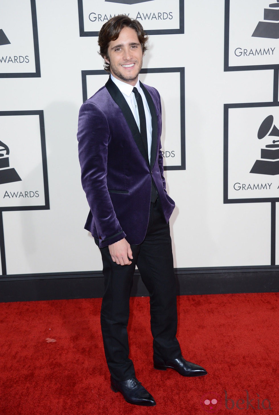 Diego Boneta en los Grammy 2014