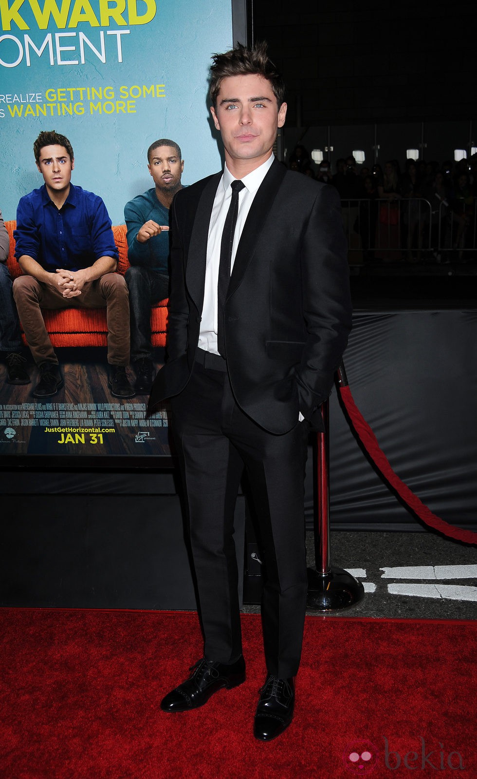 Zac Efron en el estreno de 'That Awkward Moment'