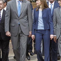 Los Príncipes Felipe y Letizia inauguran el Palmetum de Tenerife