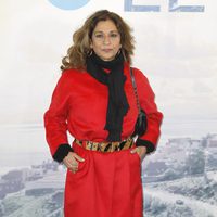 Lolita en el estreno de la serie 'El Príncipe'