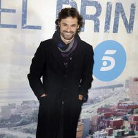 Iván Sánchez en el estreno de la serie 'El Príncipe'