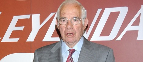 Luis Aragonés en la presentación de 'Copa Confederaciones: La leyenda roja'