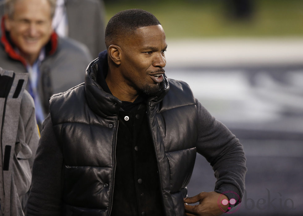 Jamie Foxx en la Super Bowl 2014