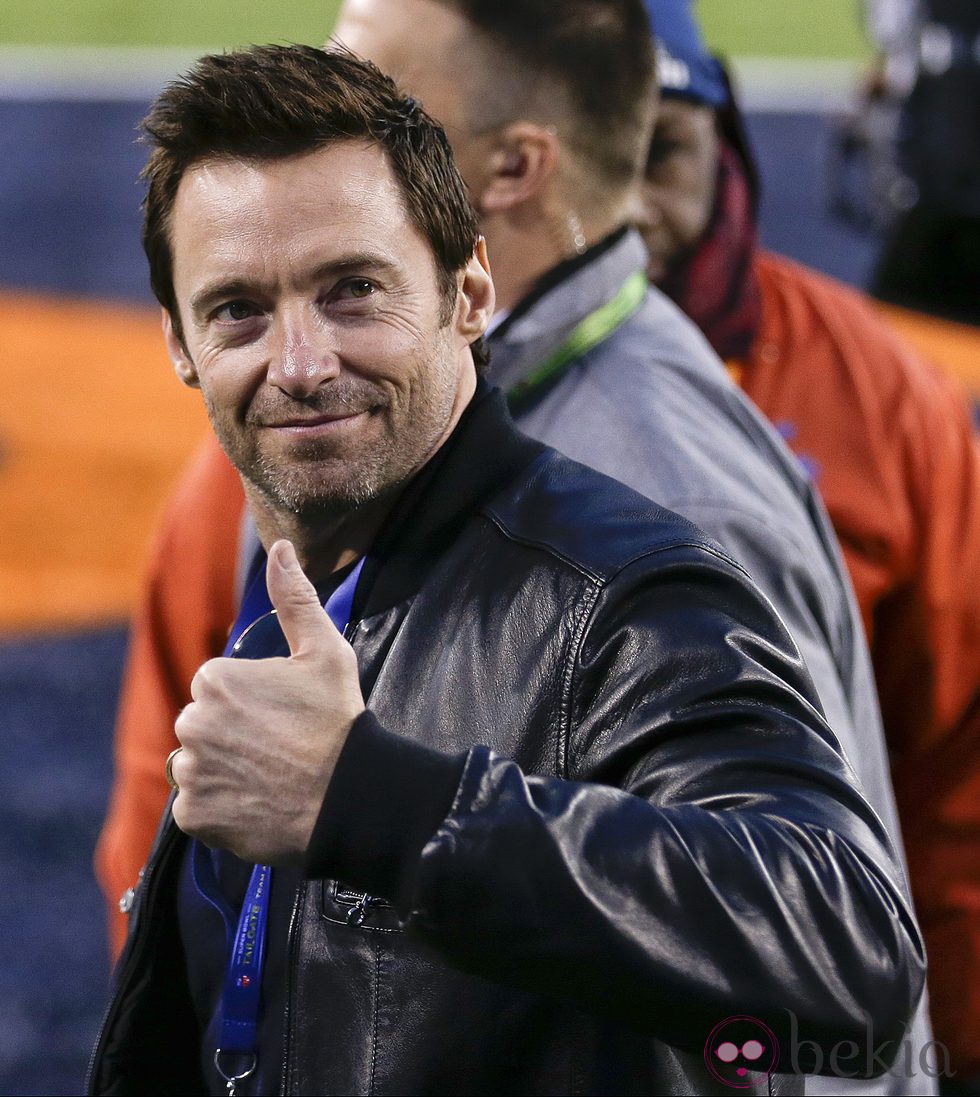 Hugh Jackman en la Super Bowl 2014