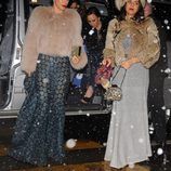 Eugenie Niarchos y Margherita Missoni en la boda de Andrea Casiraghi y Tatiana Santo Domingo