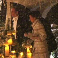 Carolina de Mónaco y Andrea Casiraghi en su boda con Tatiana Santo Domingo