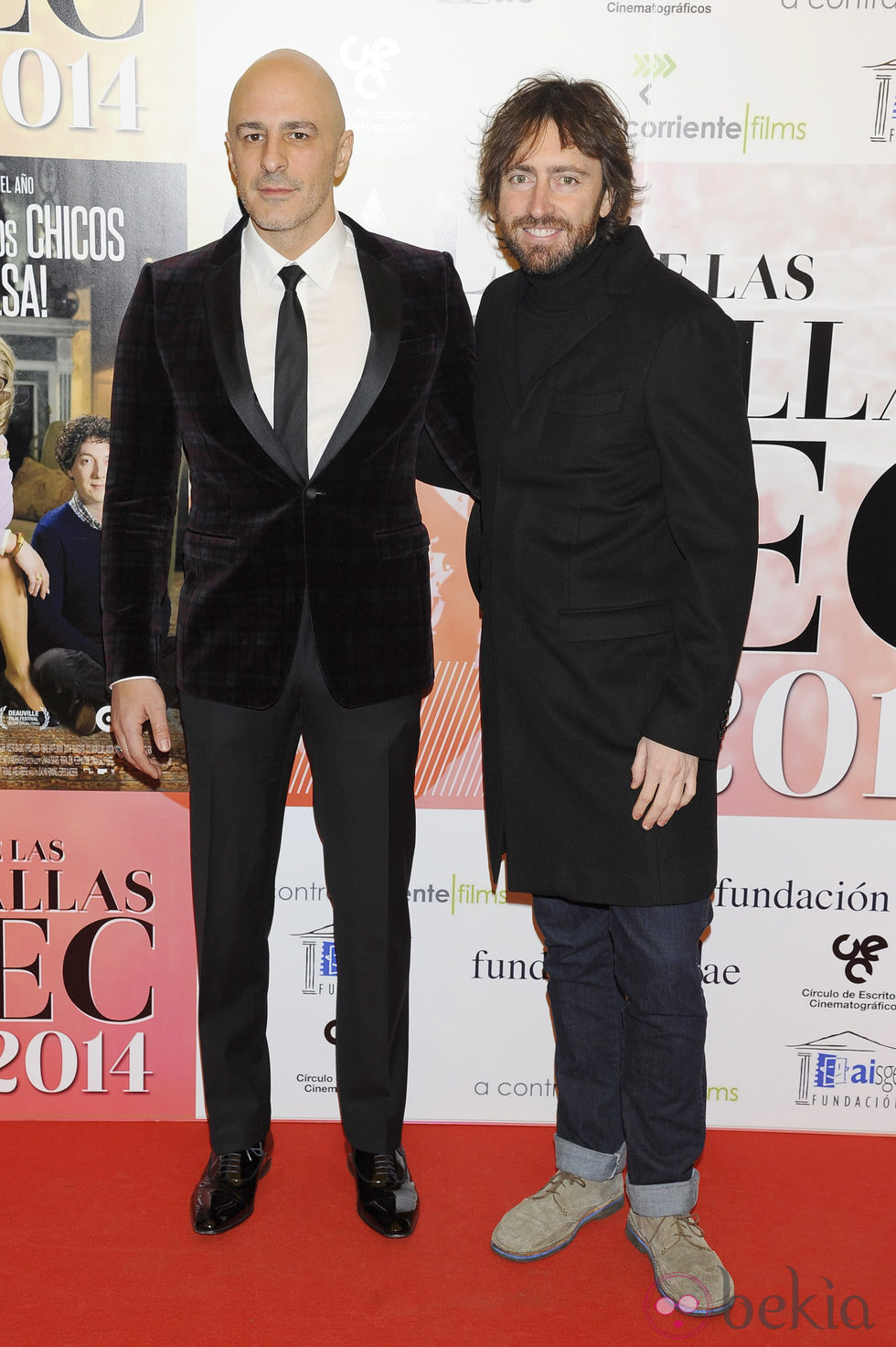 Roberto Álamo y Daniel Sánchez Arévalo en la entrega de las Medallas del CEC 2013