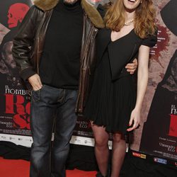 Carmelo Gómez y Mariona Tena en el estreno de 'El Nombre de la Rosa'