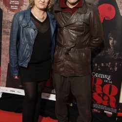 Ana Wagener y Roberto Enríquez en el estreno de 'El Nombre de la Rosa'