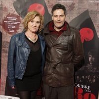 Ana Wagener y Roberto Enríquez en el estreno de 'El Nombre de la Rosa'