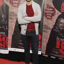 Daniel Muriel en el estreno de 'El Nombre de la Rosa'