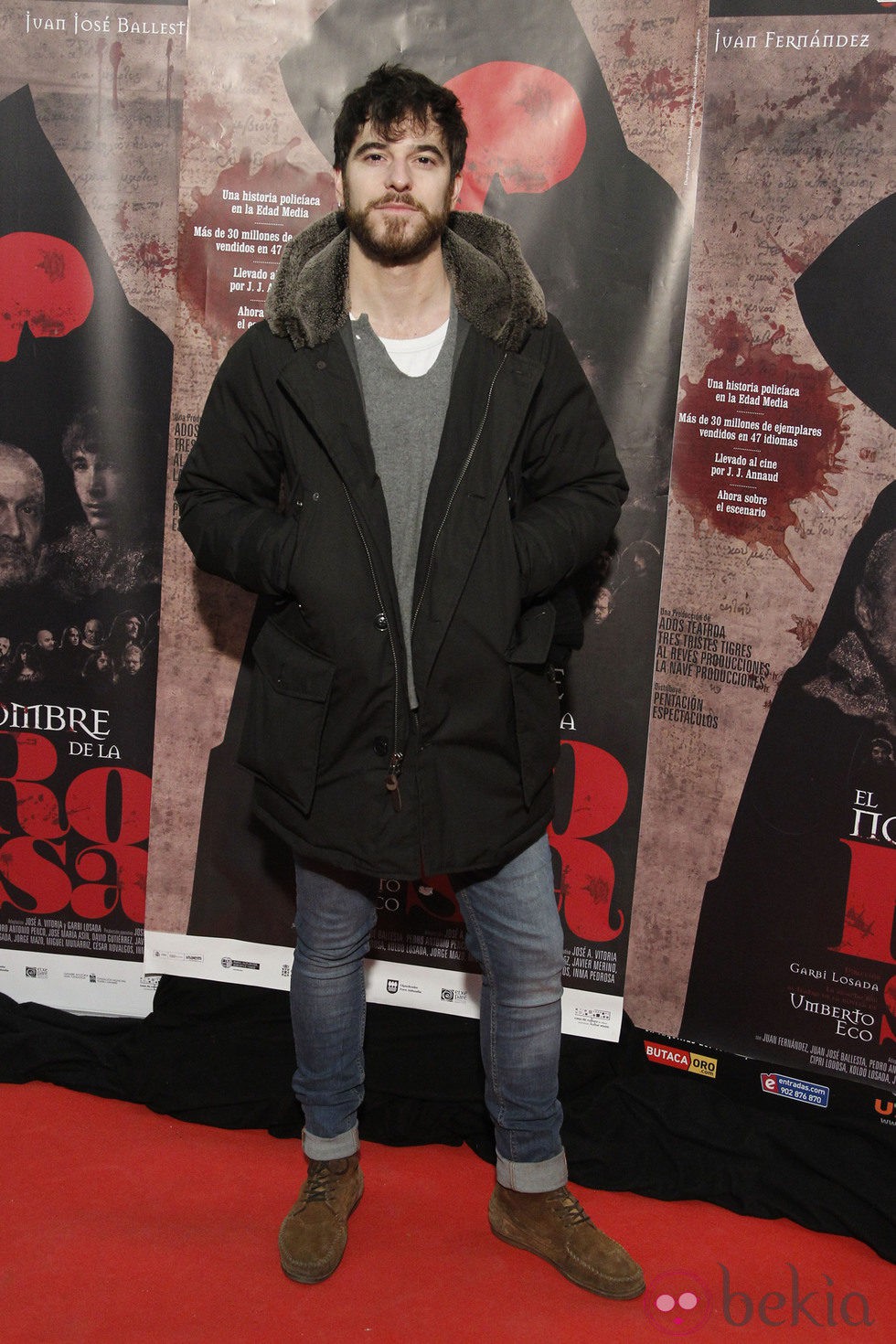 Alfonso Bassave en el estreno de 'El Nombre de la Rosa'