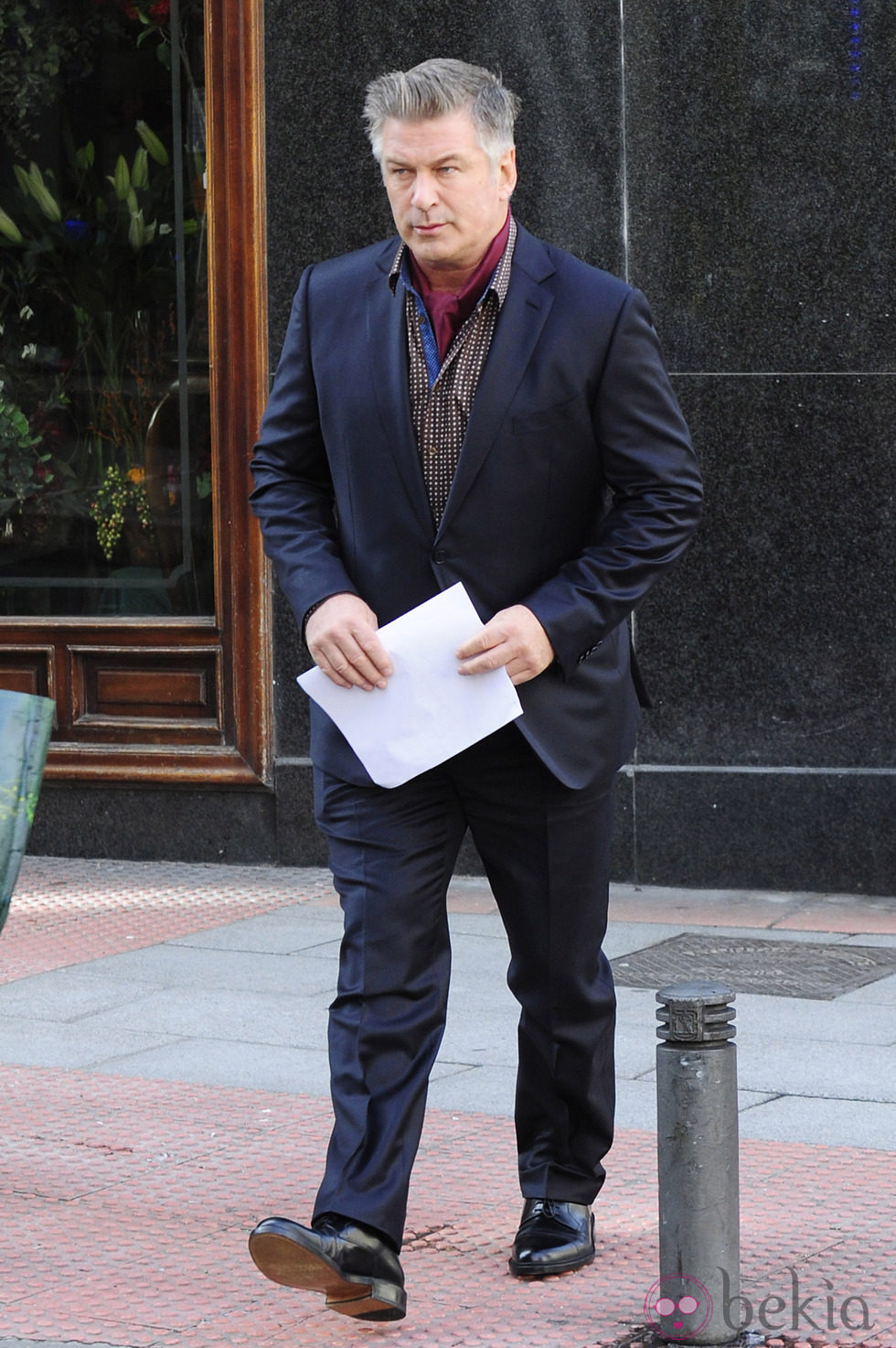 Alec Baldwin en el rodaje de 'Torrente 5'