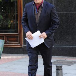 Alec Baldwin en el rodaje de 'Torrente 5'