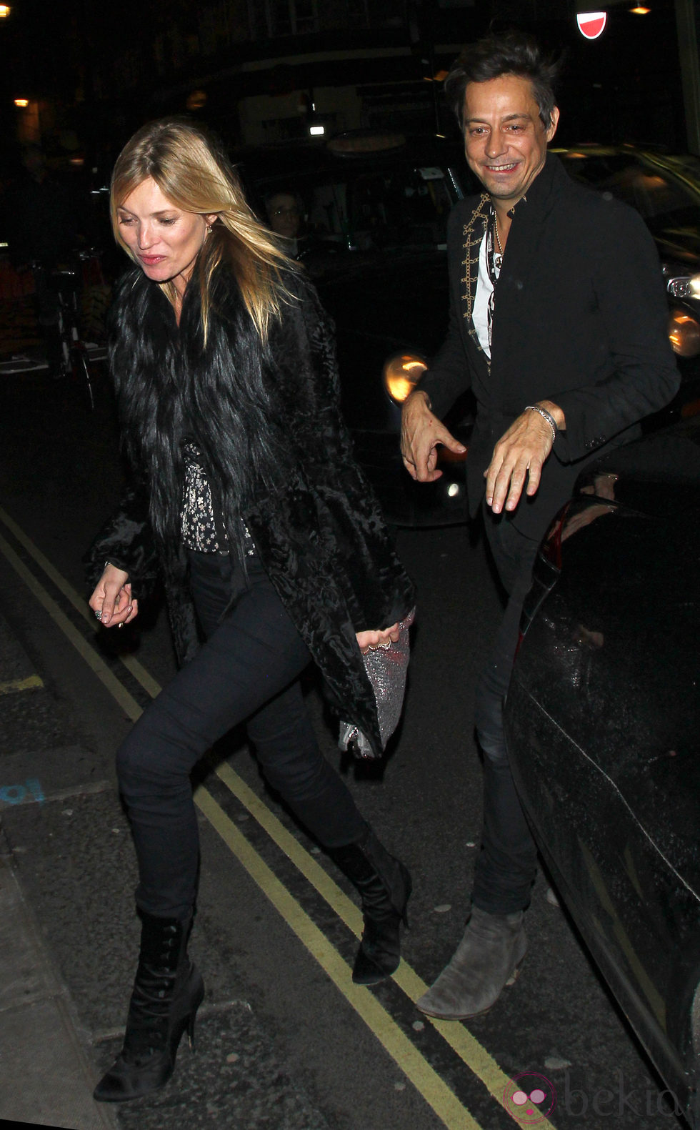 Kate Moss y Jamie Hince, de fiesta por Londres