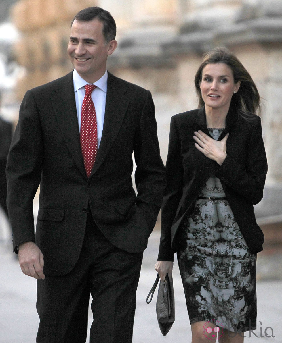 Los Príncipes Felipe y Letizia de visita oficial en Granada