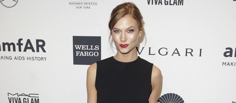 Karlie Kloss en la gala amfAR 2014 de Nueva York