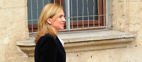 La Infanta Cristina entra a declarar