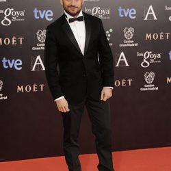 Juan Antonio Bayona en la alfombra roja de los Goya 2014