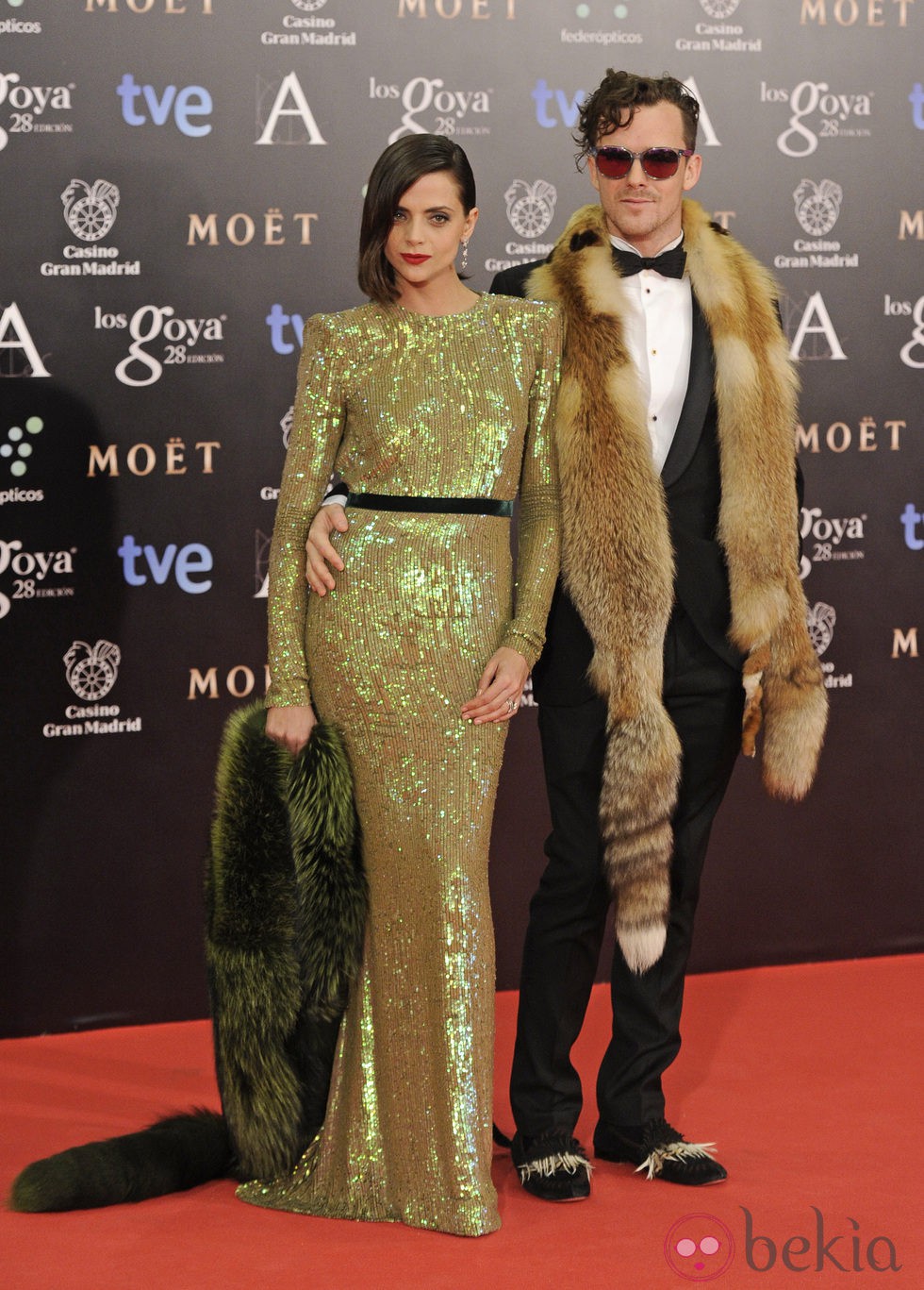 Macarena Gómez y Aldo Comas en los Goya 2014