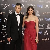 Joel Bosqued y Andrea Duro en los Goya 2014