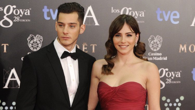 Joel Bosqued y Andrea Duro en los Goya 2014