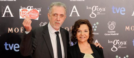 Fernando Trueba y Crsitina Huete en los Goya 2014