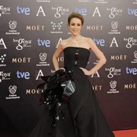 Silvia Abascal en la alfombra roja de los Goya 2014