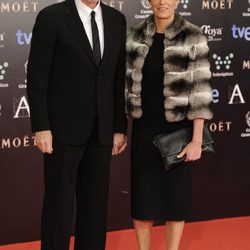 Emilio Aragón y Aruca en los Goya 2014