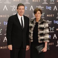 Emilio Aragón y Aruca en los Goya 2014