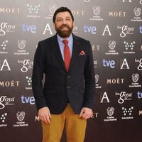 Hovik Keuchkerian en la alfombra roja de los Goya 2014