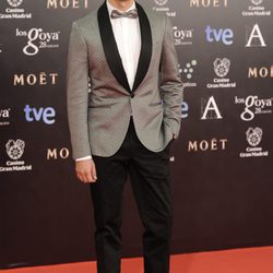 Paco León en la alfombra roja de los Goya 2014