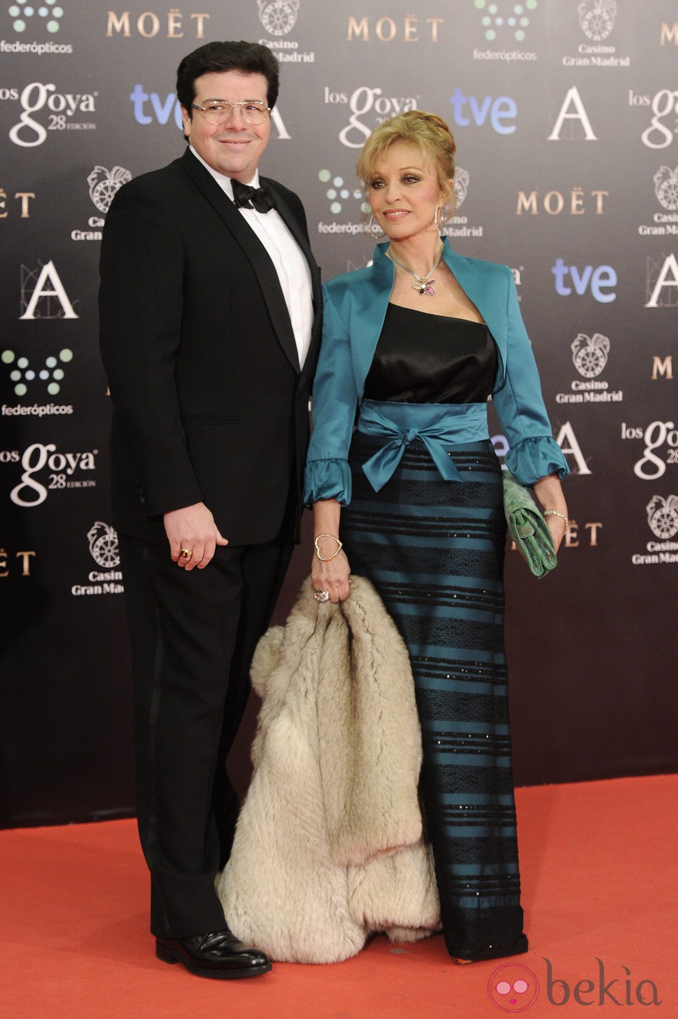 Carlos Cánovas y Silvia Tortosa en los Goya 2014