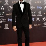 Miguel Ángel Muñoz en la alfombra roja de los Goya 2014