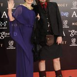 Assumpta Serna y Scott Cleverdon en los Goya 2014