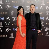 Álex O'Dogherty en la alfombra roja de los Goya 2014