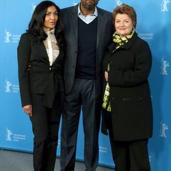 Reparto en la premiere de Two Men in Town en el Festival de Cine Internacional de Berlín 2014