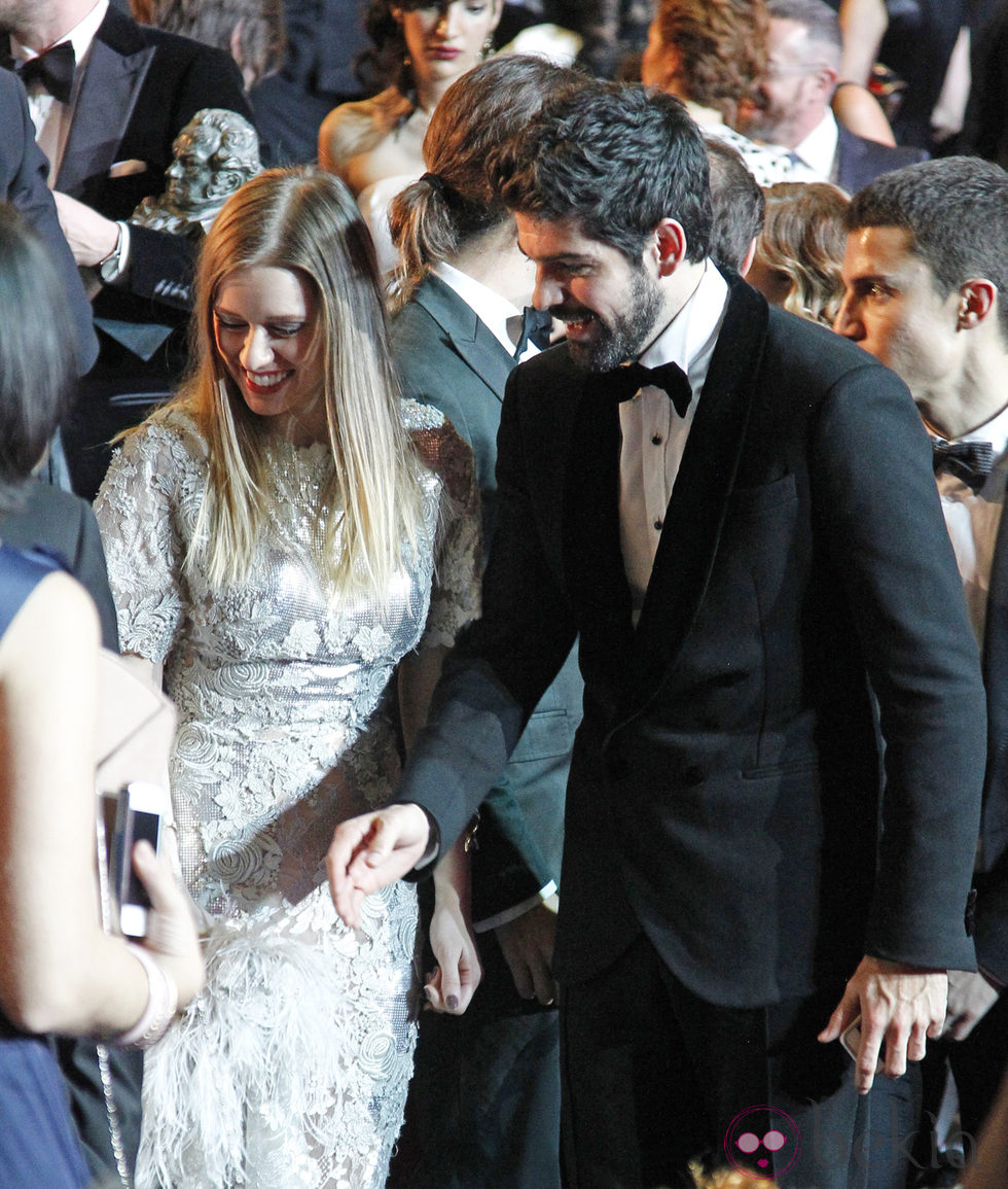 Miguel Ángel Muñoz y Manuela Vellés en los Premios Goya 2014