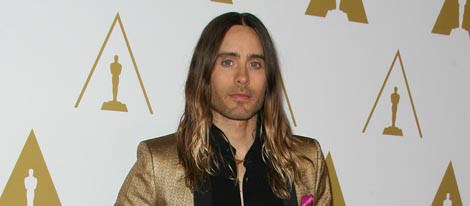 Jared Leto en el almuerzo de los nominados a los Oscar 2014