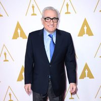 Martin Scorsese en el almuerzo de los nominados a los Oscar 2014