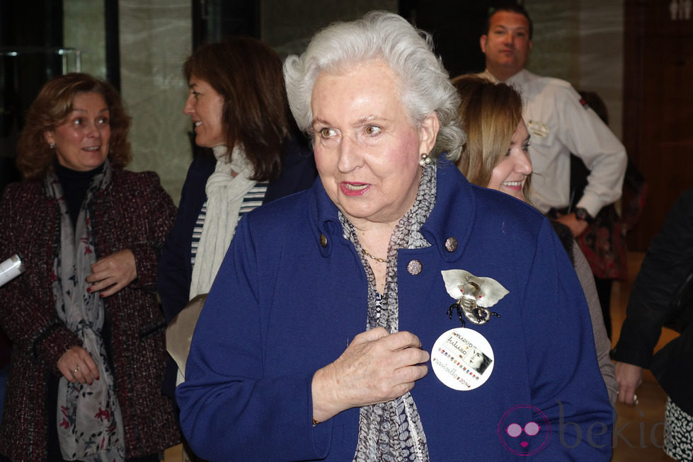 La Infanta Pilar en la inauguración del Rastrillo Nuevo Futuro de Sevilla 2014