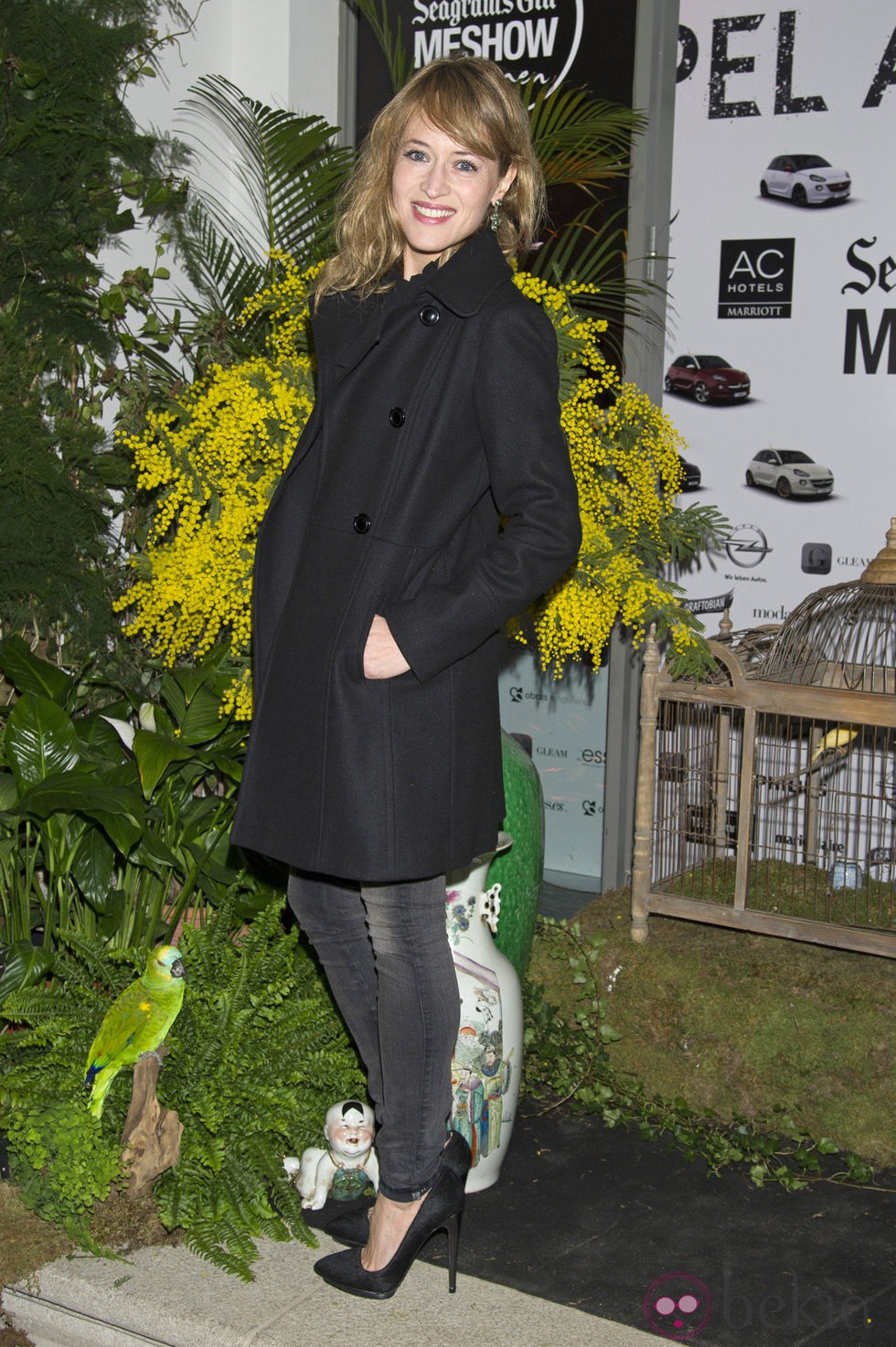 Marta Larralde en el desfile de Jorge Vázquez en Madrid Fashion Show Women 2014