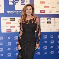 Norma Duval en la inauguración de la nueva sede de la Agencia EFE