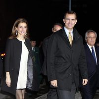 Los Príncipes Felipe y Letizia en la inauguración de la nueva sede de la Agencia EFE